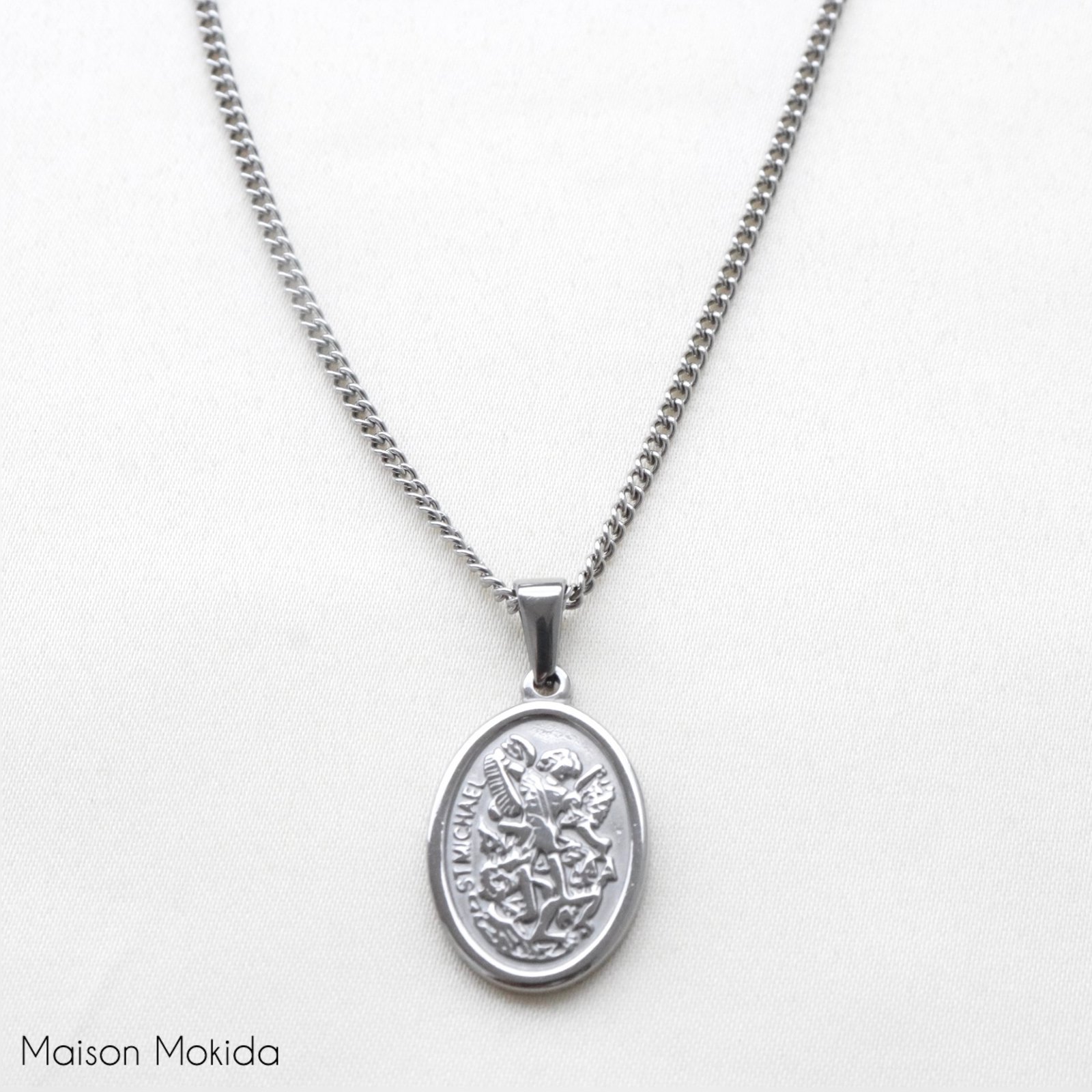 Chaîne St Michel - couleur argent
