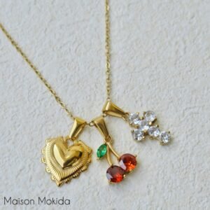 Chaîne à 3 médailles