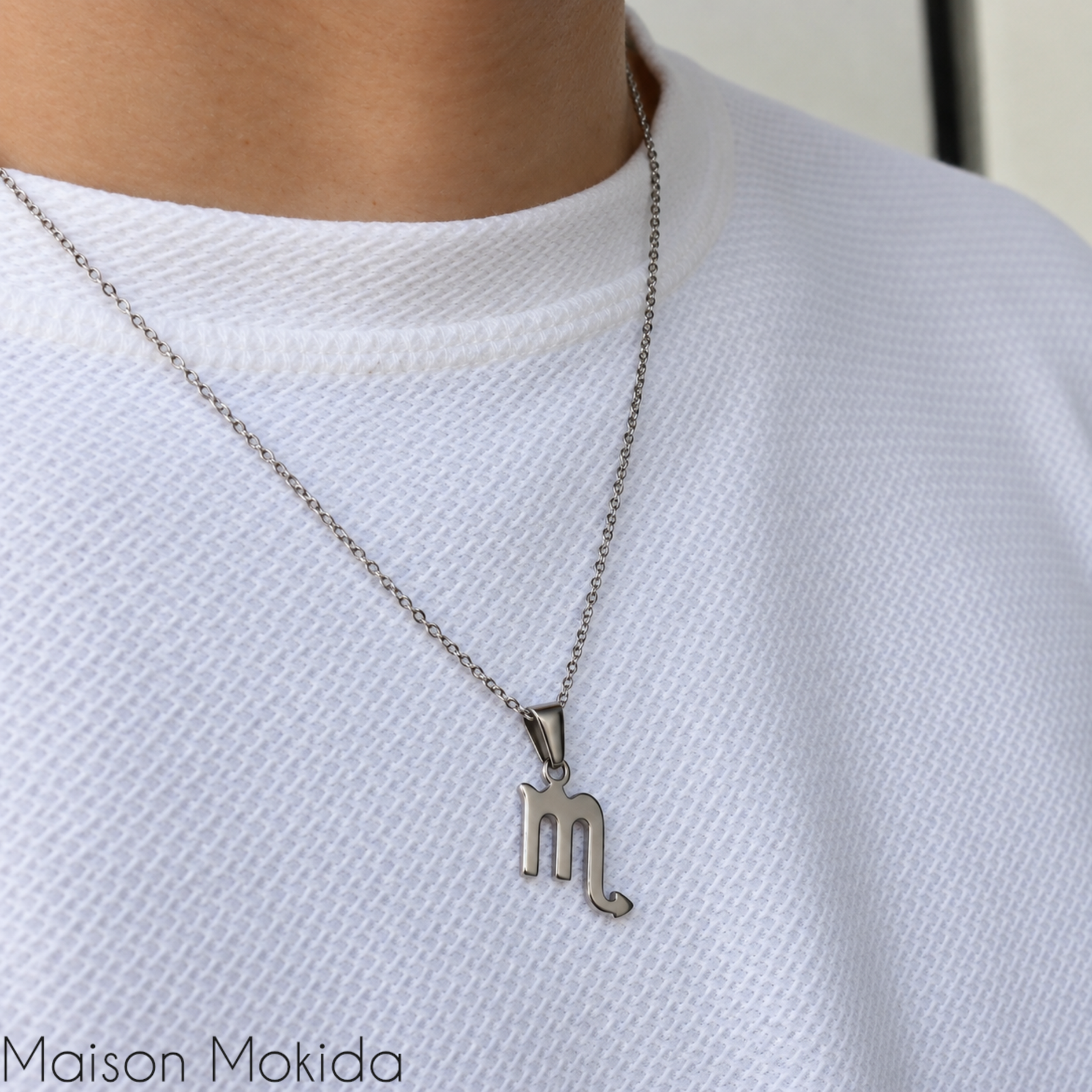 Chaîne Scorpion ♏️ - couleur argent – Image 2